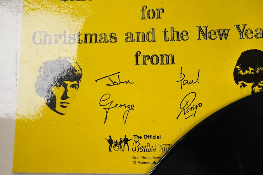 A Beatles Fan Club LP record album; From Then To You; The Beatles Christmas Record 1970 on Apple LYN2153 LYN2154, issued to the Official Beatles Fan Club members in 1970, comprising of a compilation of their Christmas me